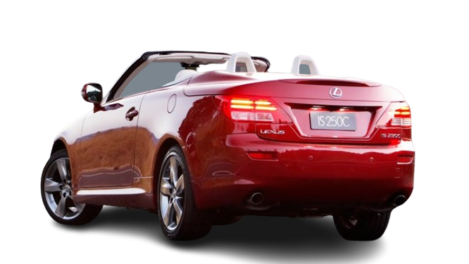 Xe Hoa Mui Trần Lexus IS250 Đỏ 1 Xe Hoa Mui Trần Lexus IS250 Đỏ